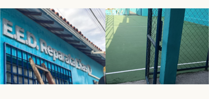 SRE EM OBRAS! E.E DONA REPARATA